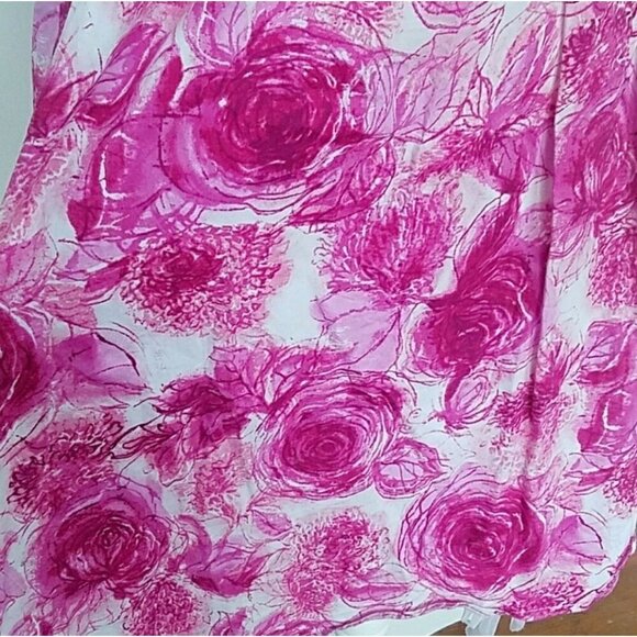 Ruby Rox ✦ Y2K Floral Dress ✦ Rose Pink White Sash Tulle Mini Size 3 EUC - Picture 8 of 13